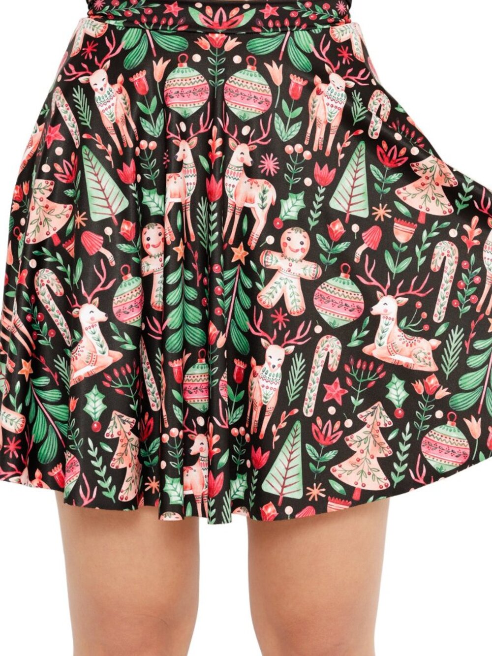 Black Milk Spruced Up Pocket Skater Skirt